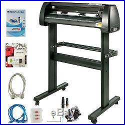 Vinyl Cutter Plotter Cutting 34 Sign Maker Package Deal With 3 Blades Usb Port