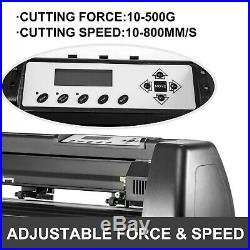 Vinyl Cutter Plotter Cutting 34 Sign Maker Package Deal With 3 Blades Usb Port