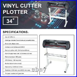 Vinyl Cutter Plotter Cutting 34 Sign Sticker Making Print Software