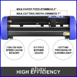 Vinyl Cutter Plotter Cutting 34 Sign Sticker Making Print Software 20Blades Usb