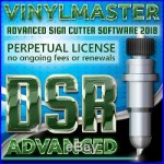 Vinyl Cutter Plotter Heat Press Software Sign T-Shirt Apparel Business VM DSR