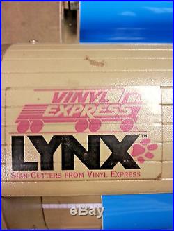 Vinyl Express Lynx Vinyl Cutter/Plotter + Software and Fonts