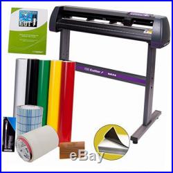 Vinyl cutter mh 34in bundle sign making kit withdesign & cut software