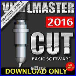 VinylMaster Cut Basic Vinyl Plotter Sign Cutter Software via Download Only VMCV4