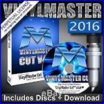VinylMaster Cut for Vinyl Cutter Sign Cutting Plotter WithCut Software Design/Cut