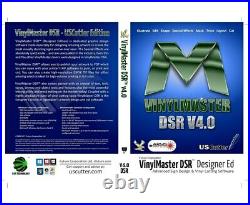 VinylMaster DSR Designer Vinyl Cutter Graphic Design/Print Software V4.3 (PC)