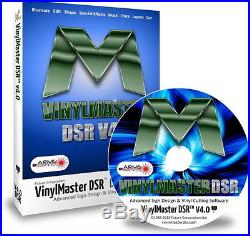 VinylMaster Designer DSR Vinyl Cutter Software Crossgrade With CD