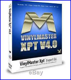 VinylMaster Expert Xpt VMX Vinyl Cutter Software Crossgrade with CD