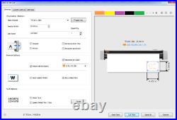 VinylMaster LETTER Vinyl Cutter Graphic Design/Print Software V4.3 (Digital)