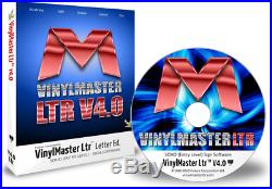 VinylMaster Letter Ltr VML Vinyl Cutter Software Full Version with CD