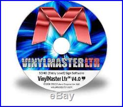 VinylMaster Letter Ltr VML Vinyl Cutter Software Full Version with CD 