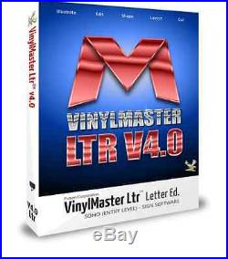 VinylMaster Letter Ltr VML Vinyl Cutter Software Full Version with CD