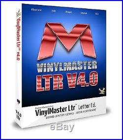 VinylMaster Ltr V4.0 2017 Hobby & Craft Software for Vinyl Sign & Die Cutters