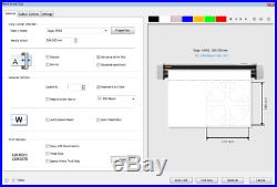 VinylMaster Software Sign Cutting Plotter Vinyl Cutter (Logo Decal Cut) CARD+PSN