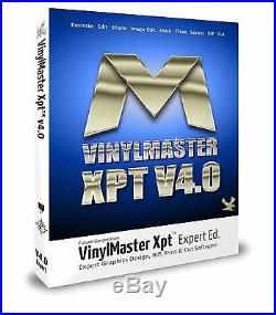 VinylMaster Xpt for Vinyl Cutter Sign Cutting Plotter WithCut Software Design/Cut