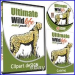WILDLIFE-ANIMAL CLIPART-VINYL CUTTER PLOTTER IMAGES-VECTOR CLIP ART GRAPHICS CD