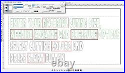 WINPCSIGN BASIC Sign Making & Editing software SVG 500 Vinyl cutters drivers