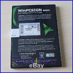 WinPCSIGN2012 NEW BASIC CUTTING SOFTWARE for SIGN MAKING VINYL CUTTER PLOTTER