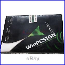 WinPCSign 2012 Basic Software for Cutting plotter Vinyl Cutter Easy To Operate