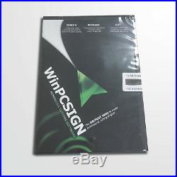 WinPCSign 2012 Basic Software for Cutting plotter Vinyl Cutter Easy To Operate
