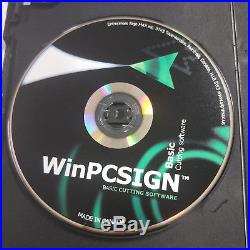 WinPCSign 2012 Basic Software for Vinyl Cutting Cutter Plotter Graphic Arts