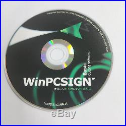 WinPCSign 2012 Basic Software for Vinyl Cutting Cutter Plotter Graphic Arts